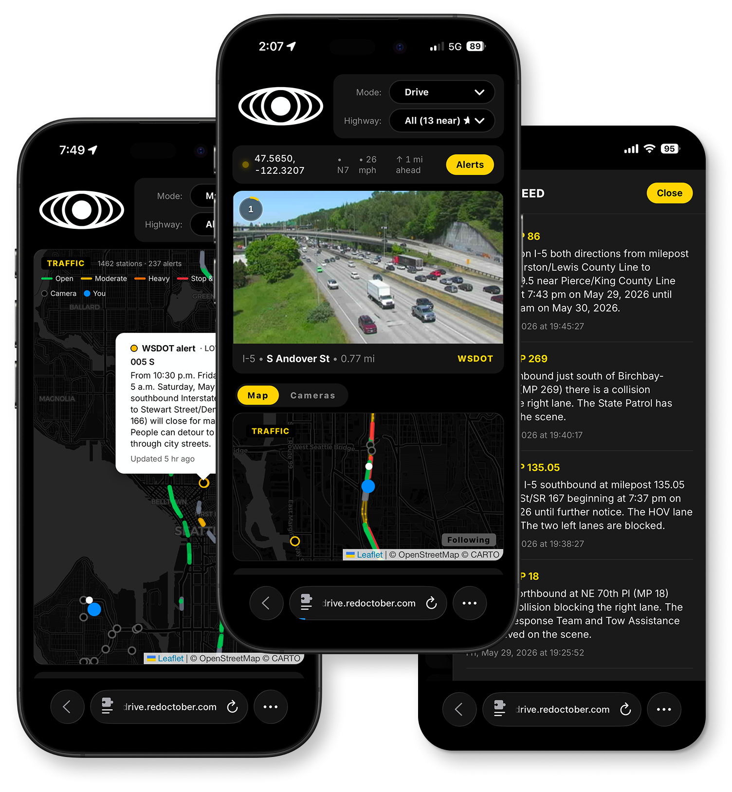 Eyedrive app
