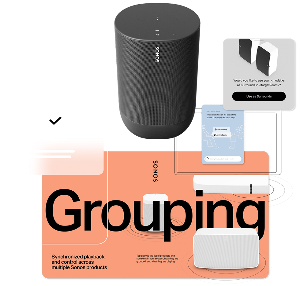 Sonos setup and onboarding