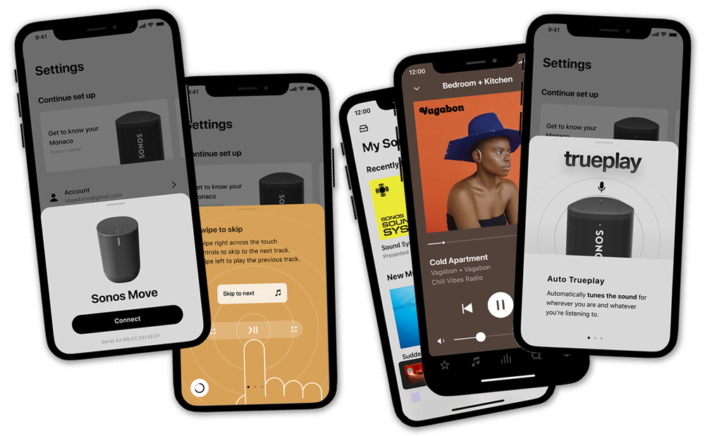 Sonos setup and onboarding